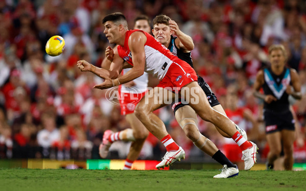 AFL 2024 First Preliminary Final - Sydney v Port Adelaide - A-54160391