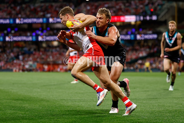 AFL 2024 First Preliminary Final - Sydney v Port Adelaide - A-54160393