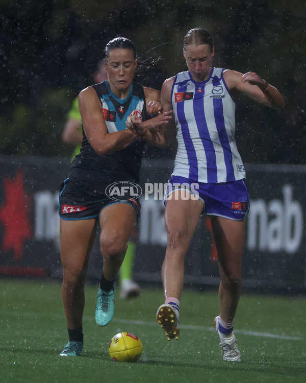 AFLW 2024 Round 04 - North Melbourne v Port Adelaide - A-54160404