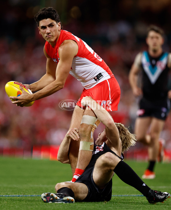 AFL 2024 First Preliminary Final - Sydney v Port Adelaide - A-54161394