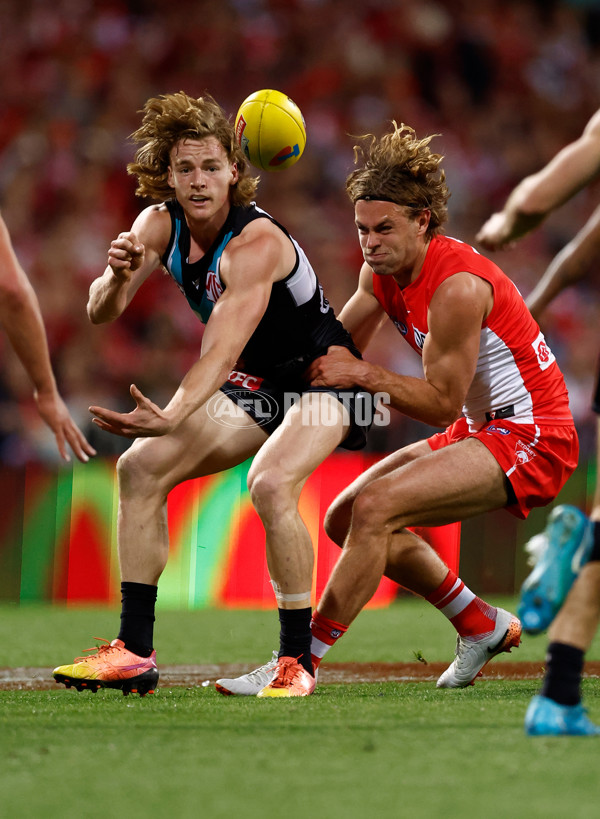 AFL 2024 First Preliminary Final - Sydney v Port Adelaide - A-54161444