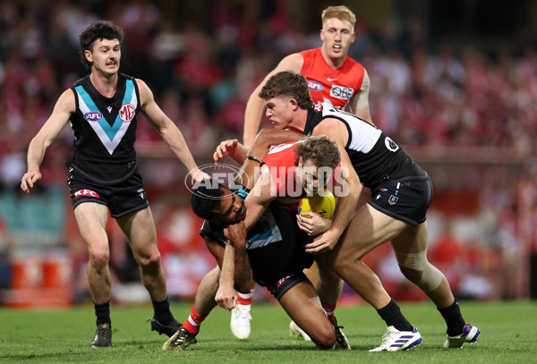 AFL 2024 First Preliminary Final - Sydney v Port Adelaide - A-54163045