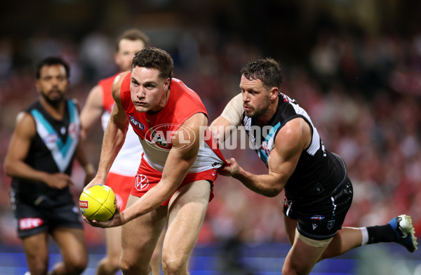 AFL 2024 First Preliminary Final - Sydney v Port Adelaide - A-54163058