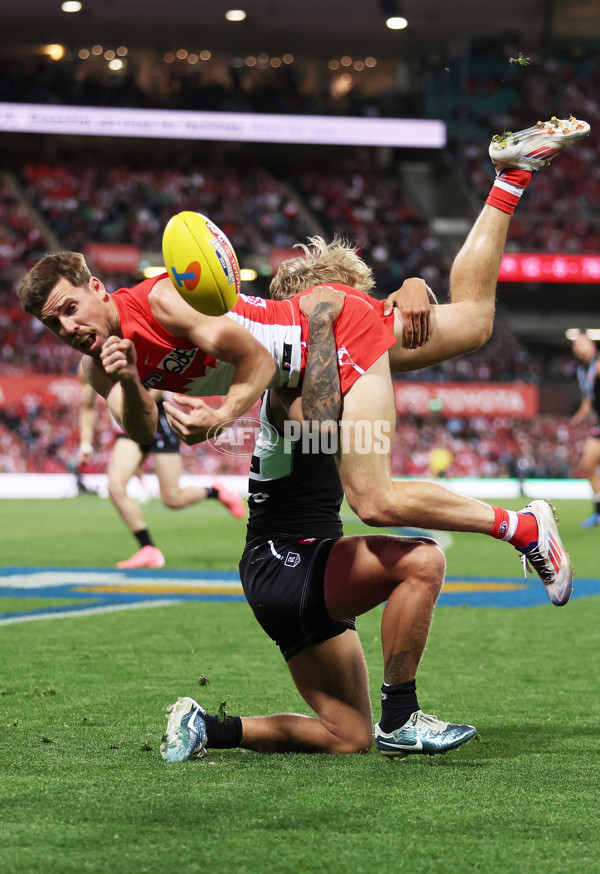 AFL 2024 First Preliminary Final - Sydney v Port Adelaide - A-54163063