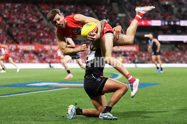 AFL 2024 First Preliminary Final - Sydney v Port Adelaide - A-54164621