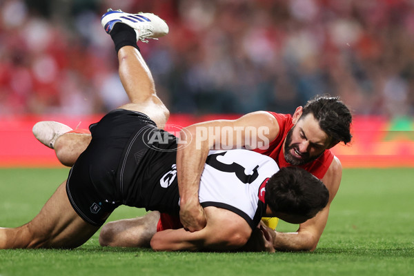 AFL 2024 First Preliminary Final - Sydney v Port Adelaide - A-54164632