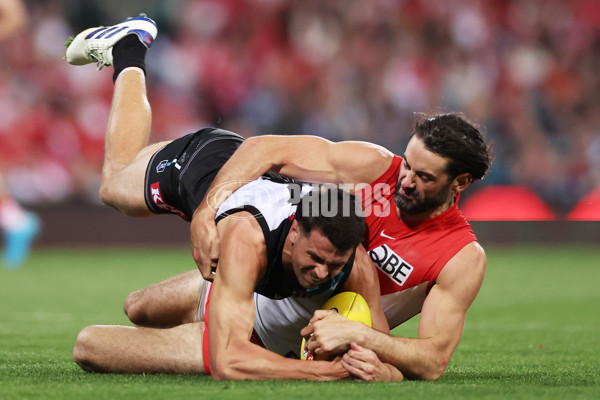 AFL 2024 First Preliminary Final - Sydney v Port Adelaide - A-54164633