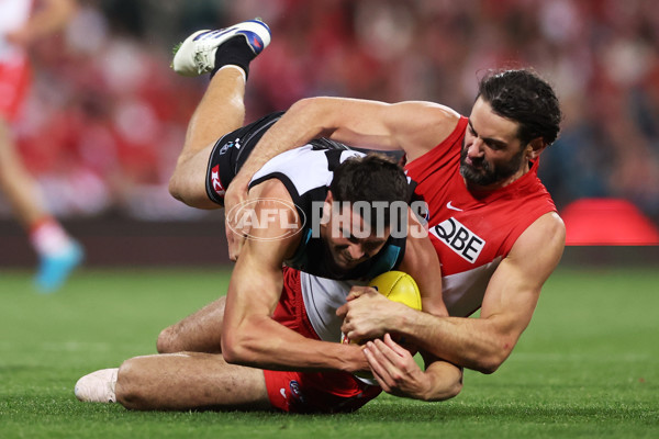 AFL 2024 First Preliminary Final - Sydney v Port Adelaide - A-54165916