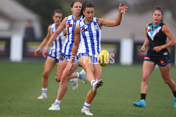 AFLW 2024 Round 04 - North Melbourne v Port Adelaide - A-54173055