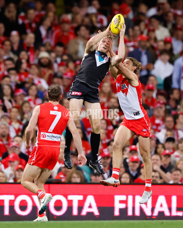 AFL 2024 First Preliminary Final - Sydney v Port Adelaide - A-54174185