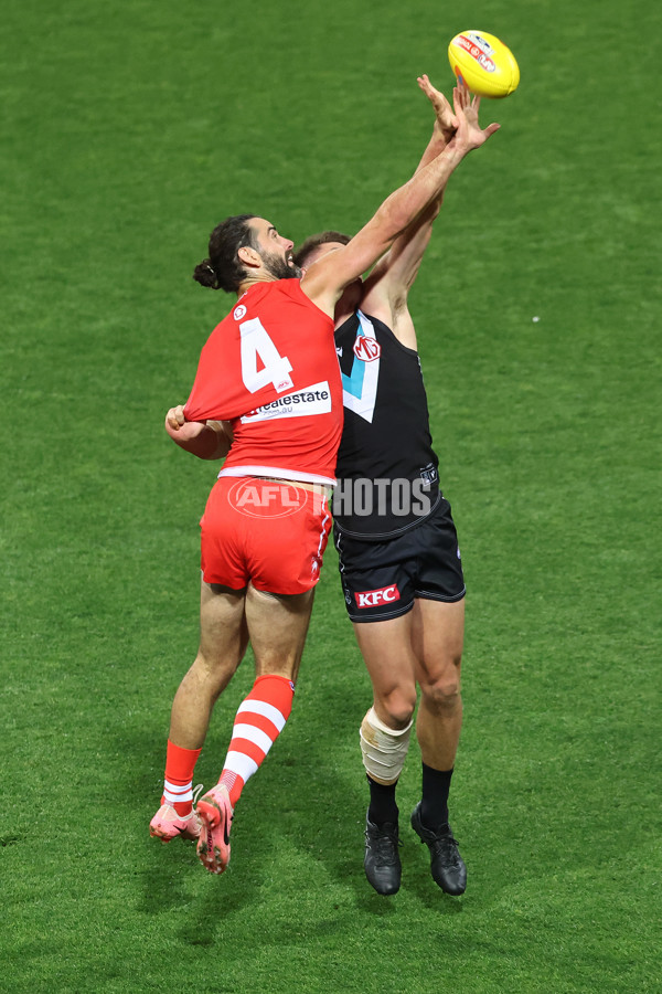 AFL 2024 First Preliminary Final - Sydney v Port Adelaide - A-54174216