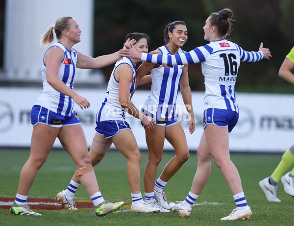 AFLW 2024 Round 04 - North Melbourne v Port Adelaide - A-54174265