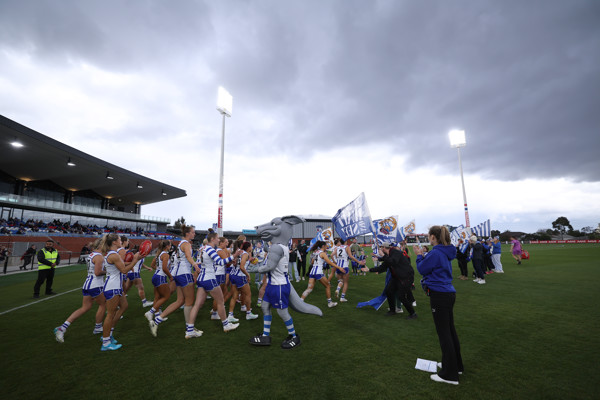 AFLW 2024 Round 04 - North Melbourne v Port Adelaide - A-54176529