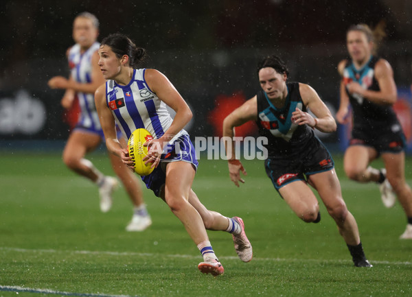 AFLW 2024 Round 04 - North Melbourne v Port Adelaide - A-54176814