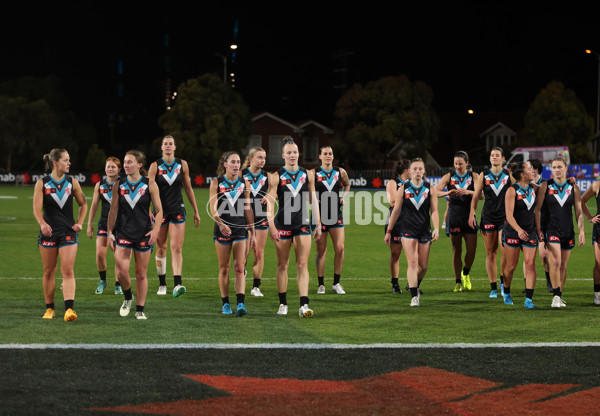 AFLW 2024 Round 04 - North Melbourne v Port Adelaide - A-54176825