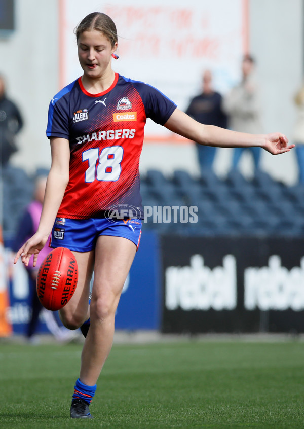 Coates League Girls 2024 Grand Final - Oakleigh Chargers v Eastern Ranges - A-54176884