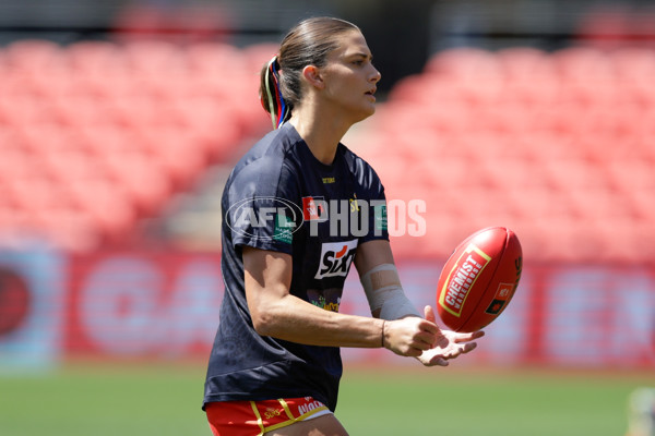 AFLW 2024 Round 04 - Gold Coast v Geelong - A-54179953