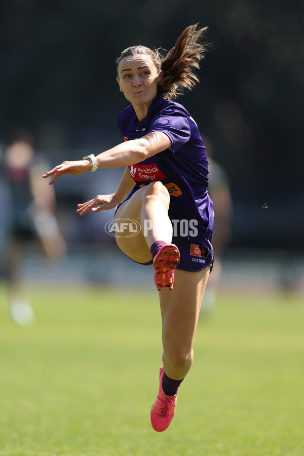 AFLW 2024 Round 04 - Fremantle v Melbourne - A-54182140