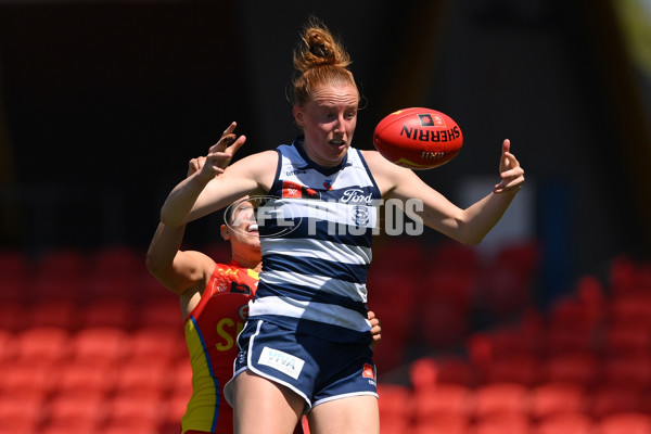 AFLW 2024 Round 04 - Gold Coast v Geelong - A-54182297