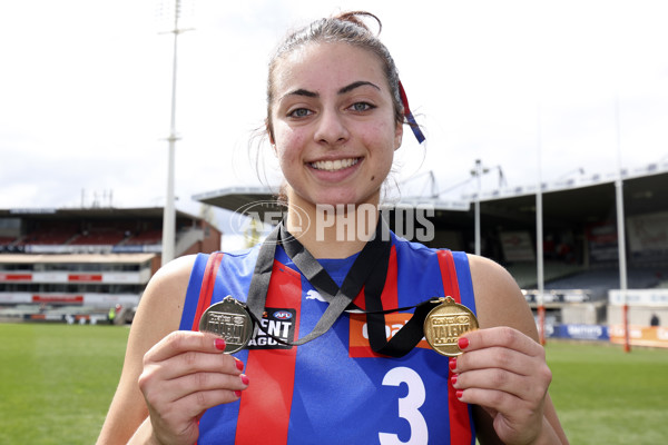 Coates League Girls 2024 Grand Final - Oakleigh Chargers v Eastern Ranges - A-54184497