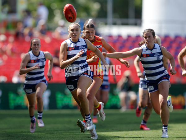 AFLW 2024 Round 04 - Gold Coast v Geelong - A-54187261