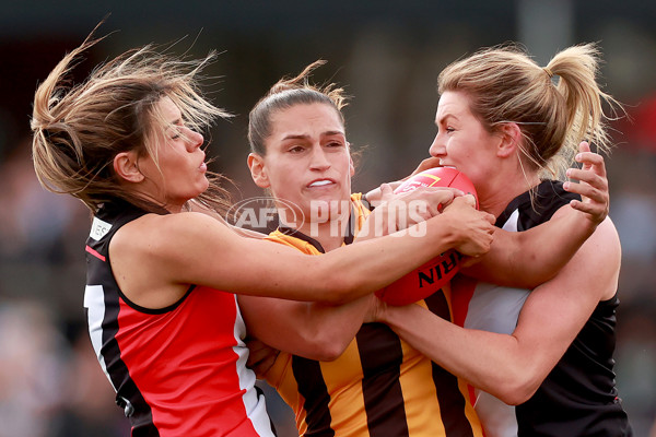 AFLW 2024 Round 04 - St Kilda v Hawthorn - A-54192562