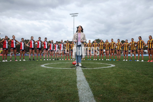 AFLW 2024 Round 04 - St Kilda v Hawthorn - A-54194853