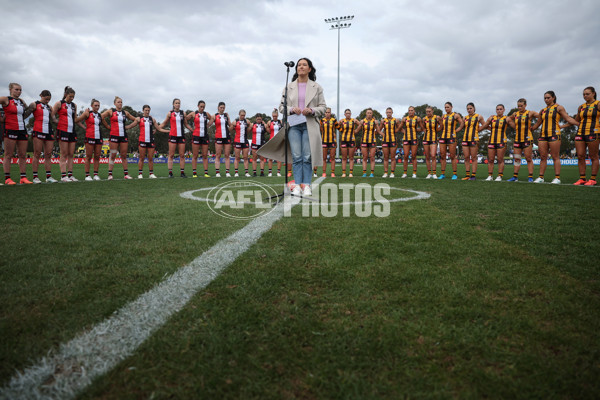 AFLW 2024 Round 04 - St Kilda v Hawthorn - A-54194857