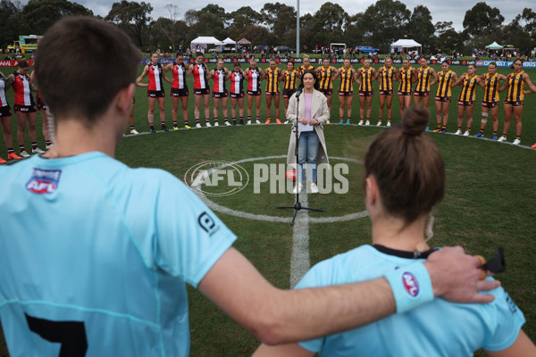 AFLW 2024 Round 04 - St Kilda v Hawthorn - A-54194870