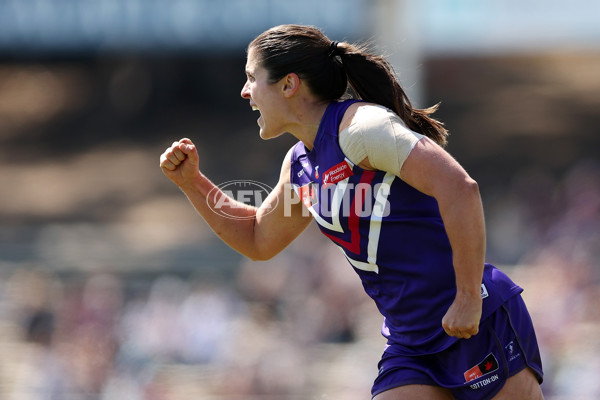 AFLW 2024 Round 04 - Fremantle v Melbourne - A-54195761