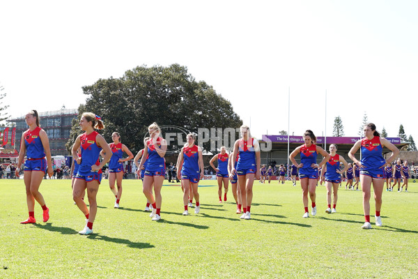 AFLW 2024 Round 04 - Fremantle v Melbourne - A-54198384