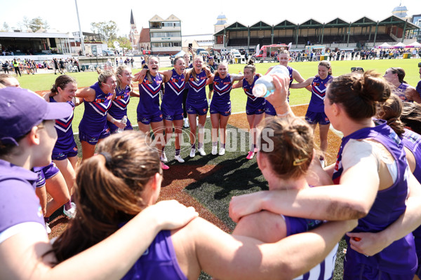 AFLW 2024 Round 04 - Fremantle v Melbourne - A-54198387