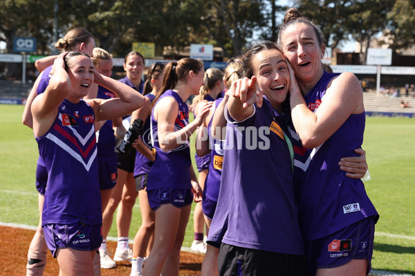 AFLW 2024 Round 04 - Fremantle v Melbourne - A-54198395