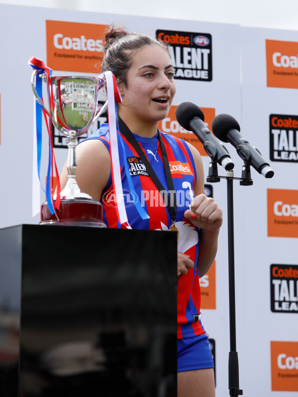 Coates League Girls 2024 Grand Final - Oakleigh Chargers v Eastern Ranges - A-54200722