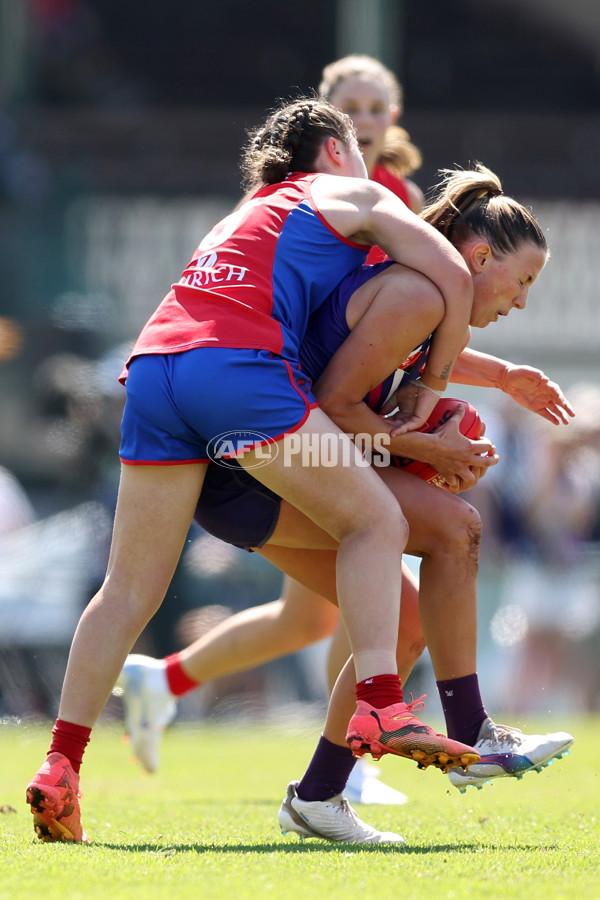 AFLW 2024 Round 04 - Fremantle v Melbourne - A-54202552