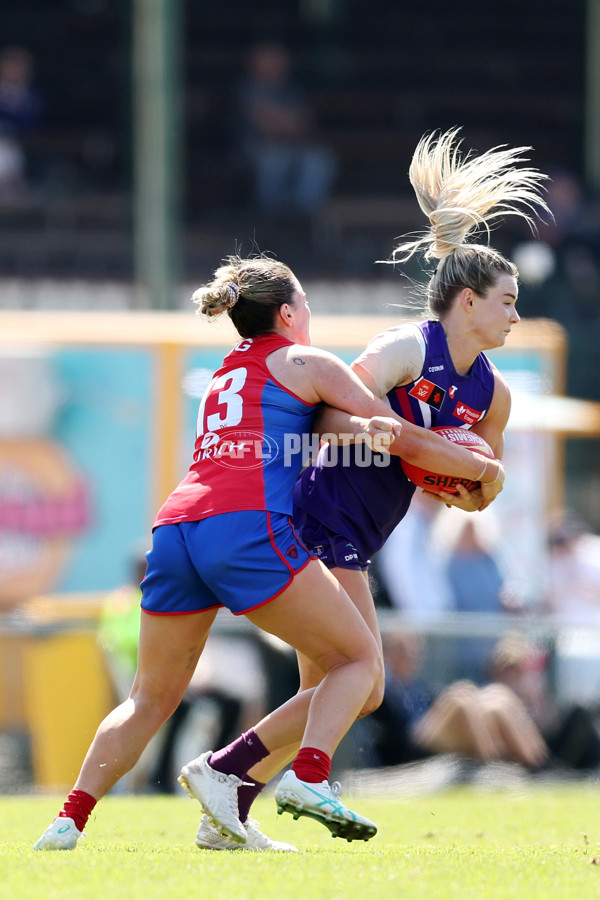 AFLW 2024 Round 04 - Fremantle v Melbourne - A-54202555