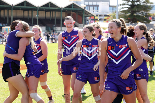 AFLW 2024 Round 04 - Fremantle v Melbourne - A-54203197