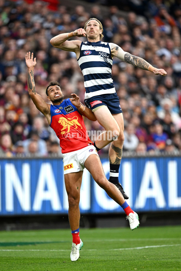 AFL 2024 Second Preliminary Final - Geelong v Brisbane - A-54205750