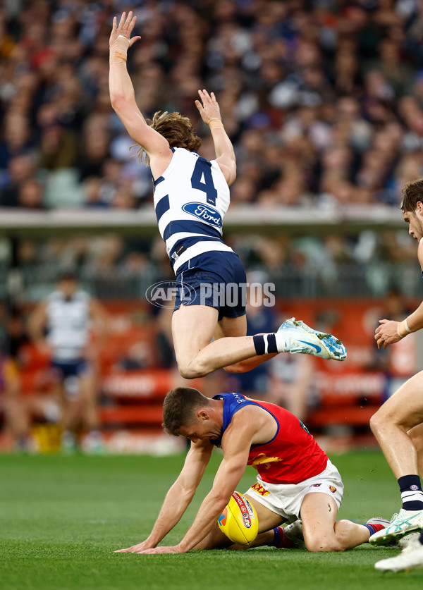 AFL 2024 Second Preliminary Final - Geelong v Brisbane - A-54208233