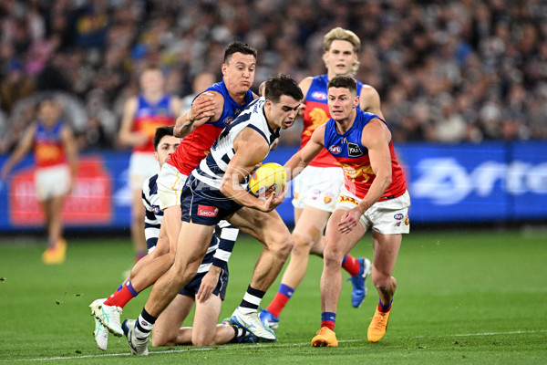 AFL 2024 Second Preliminary Final - Geelong v Brisbane - A-54210712