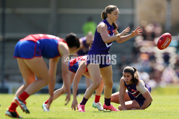 AFLW 2024 Round 04 - Fremantle v Melbourne - A-54210854