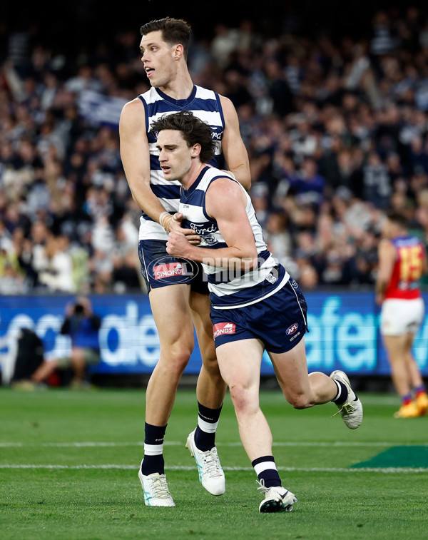 AFL 2024 Second Preliminary Final - Geelong v Brisbane - A-54210856