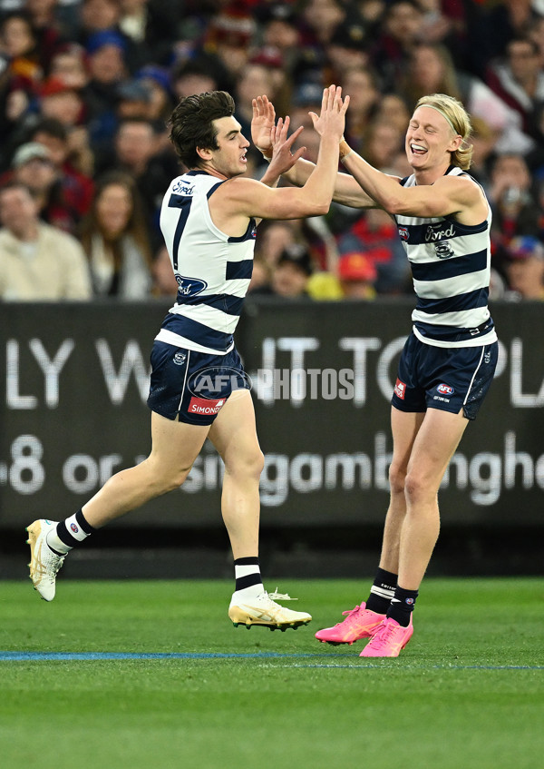 AFL 2024 Second Preliminary Final - Geelong v Brisbane - A-54210871