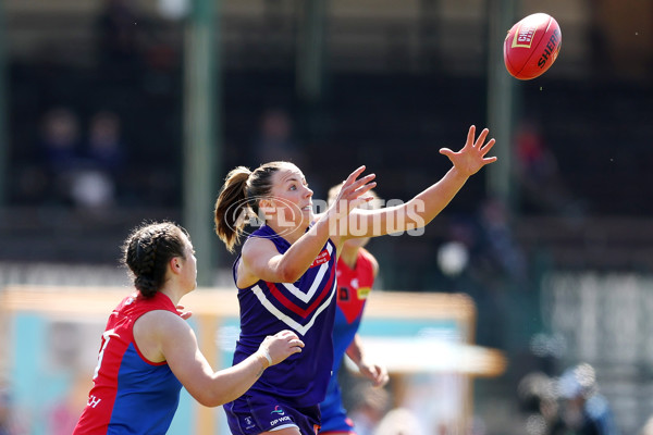 AFLW 2024 Round 04 - Fremantle v Melbourne - A-54210936