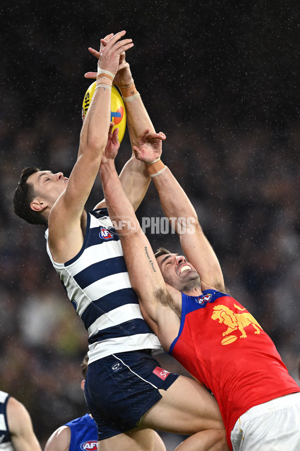 AFL 2024 Second Preliminary Final - Geelong v Brisbane - A-54216174