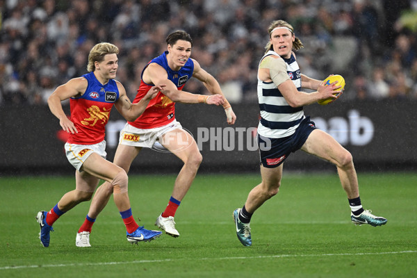 AFL 2024 Second Preliminary Final - Geelong v Brisbane - A-54216862