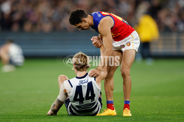 AFL 2024 Second Preliminary Final - Geelong v Brisbane - A-54219498