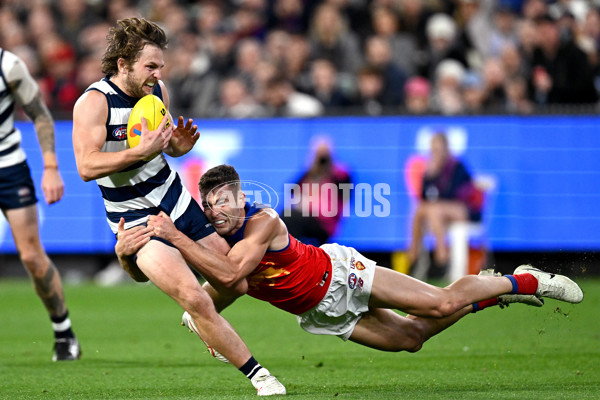 AFL 2024 Second Preliminary Final - Geelong v Brisbane - A-54224329