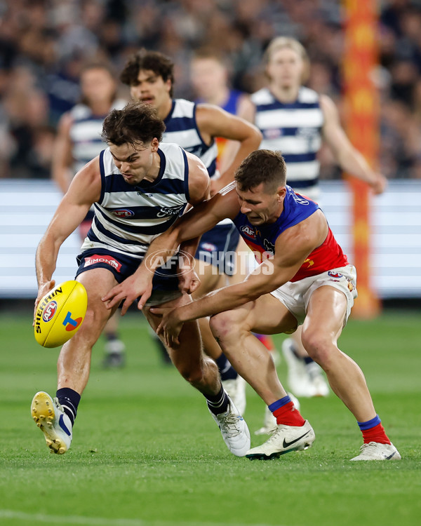 AFL 2024 Second Preliminary Final - Geelong v Brisbane - A-54228221