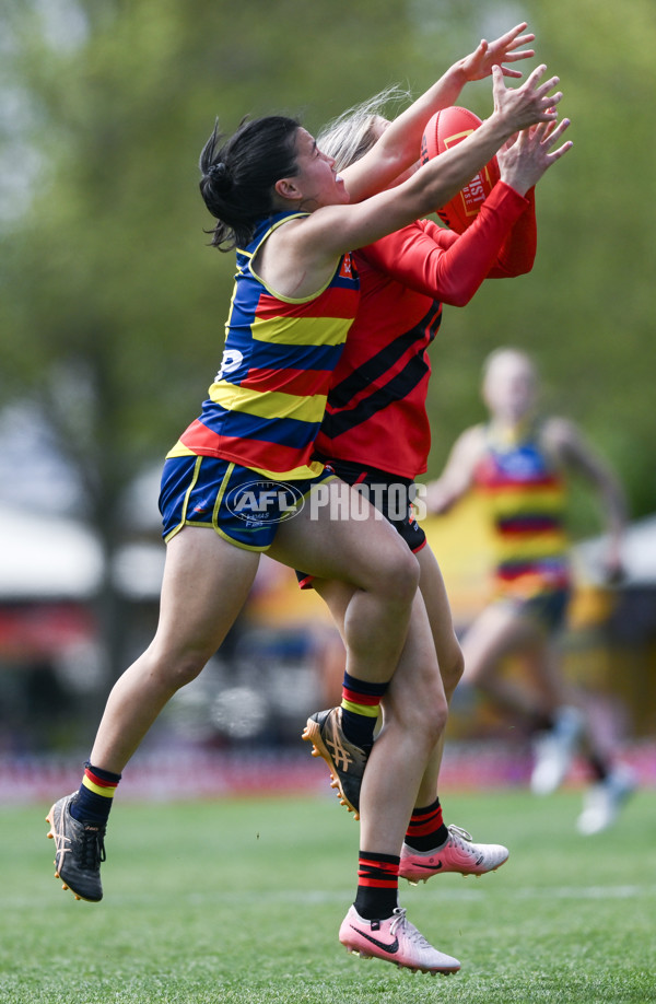 AFLW 2024 Round 04 - Adelaide v Essendon - A-54234291